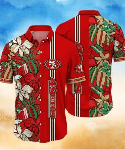 San Francisco 49ers NFL Flower Hawaiian Shirt Unique Gift For Fans