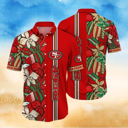 San Francisco 49ers NFL Flower Hawaiian Shirt Unique Gift For Fans