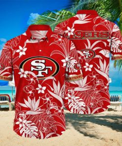San Francisco 49ers NFL For Sports Fan Full Print Hawaiian Beach Shirt