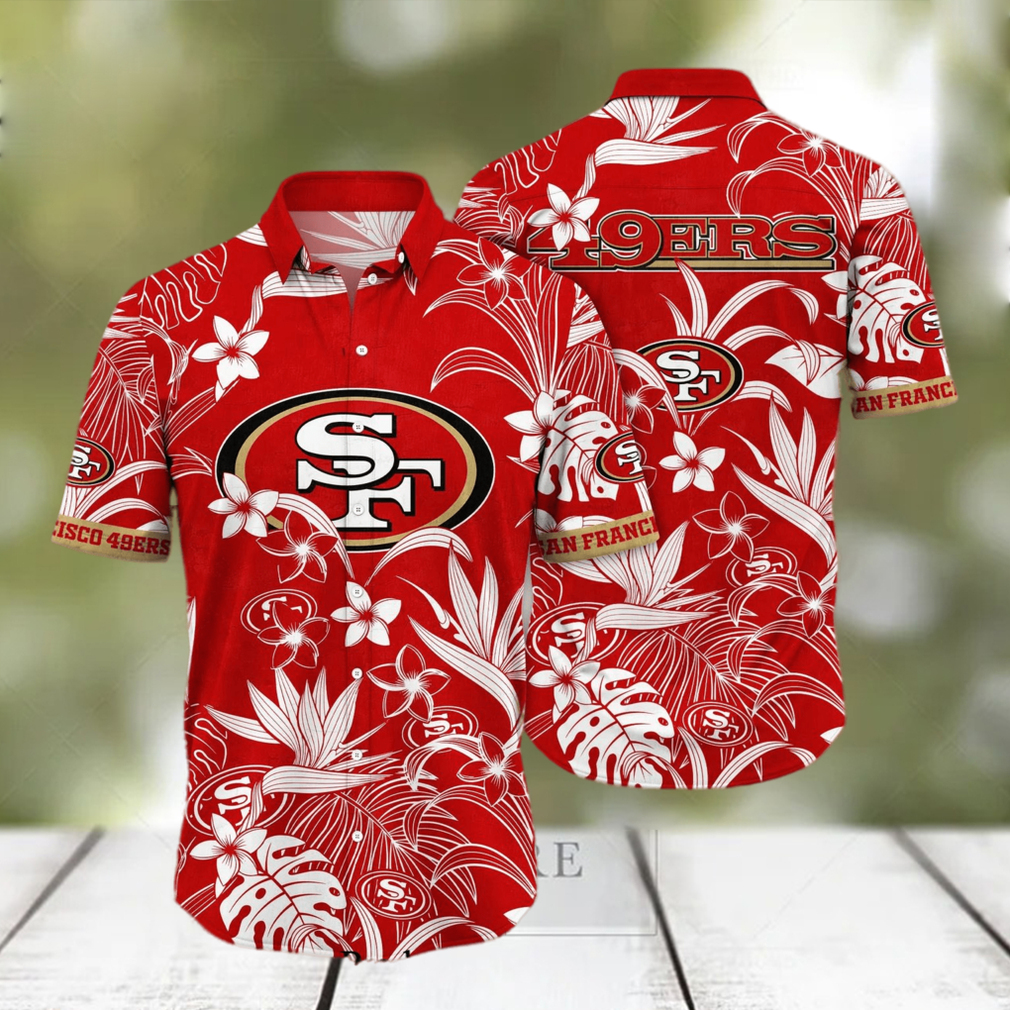 San Francisco 49ers NFL For Sports Fan Full Print Hawaiian Beach Shirt San Francisco 49ers NFL For Sports Fan Full Print Hawaiian Beach Shirt