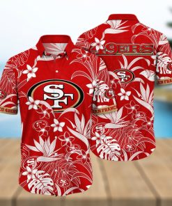 San Francisco 49ers NFL For Sports Fan Full Print Hawaiian Beach Shirt