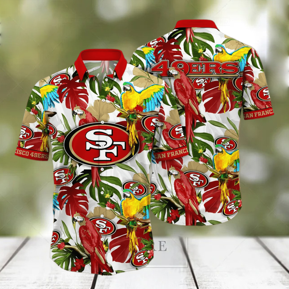 San Francisco 49ers NFL For Sports Fan Full Print Hawaiian Shirt San Francisco 49ers NFL For Sports Fan Full Print Hawaiian Shirt