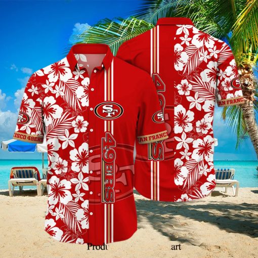 San Francisco 49ers NFL For Sports Fan Full Print Hawaiian Style Shirt