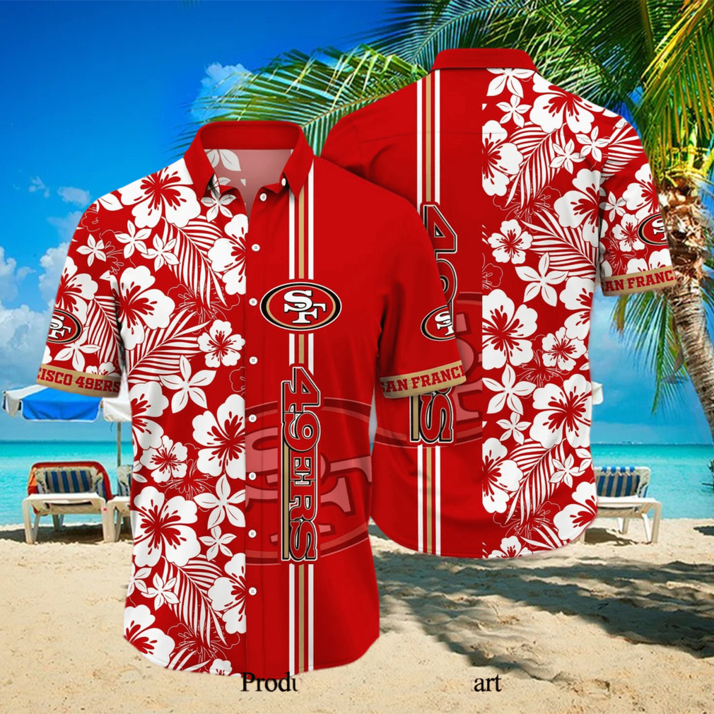 San Francisco 49ers NFL For Sports Fan Full Print Hawaiian Style Shirt San Francisco 49ers NFL For Sports Fan Full Print Hawaiian Style Shirt