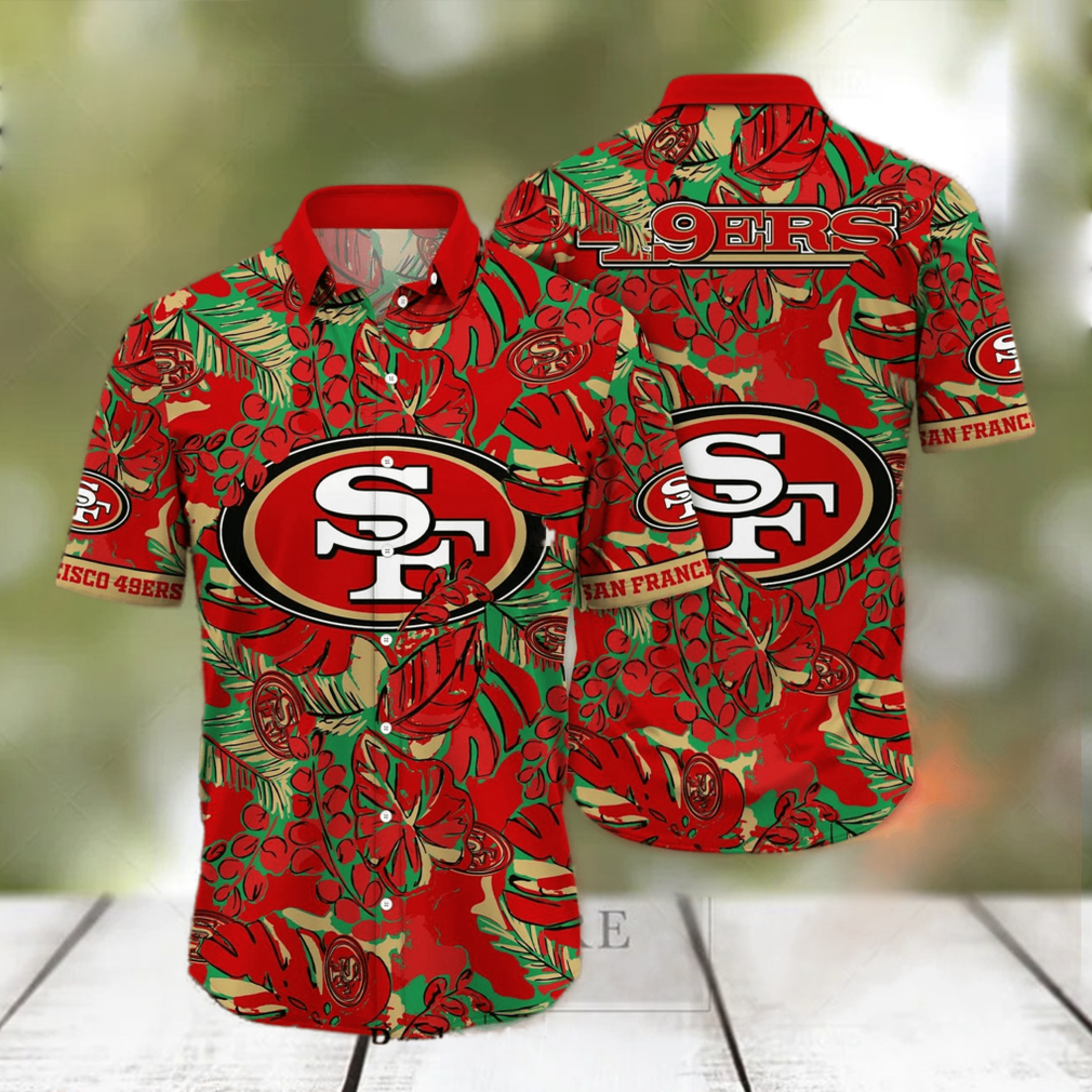 San Francisco 49ers NFL For Sports Fan Full Printed Hawaiian Shirt San Francisco 49ers NFL For Sports Fan Full Printed Hawaiian Shirt