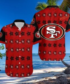 San Francisco 49ers NFL Funny Hawaiian Shirt Turtle And Flower Pattern