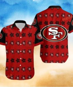 San Francisco 49ers NFL Funny Hawaiian Shirt Turtle And Flower Pattern