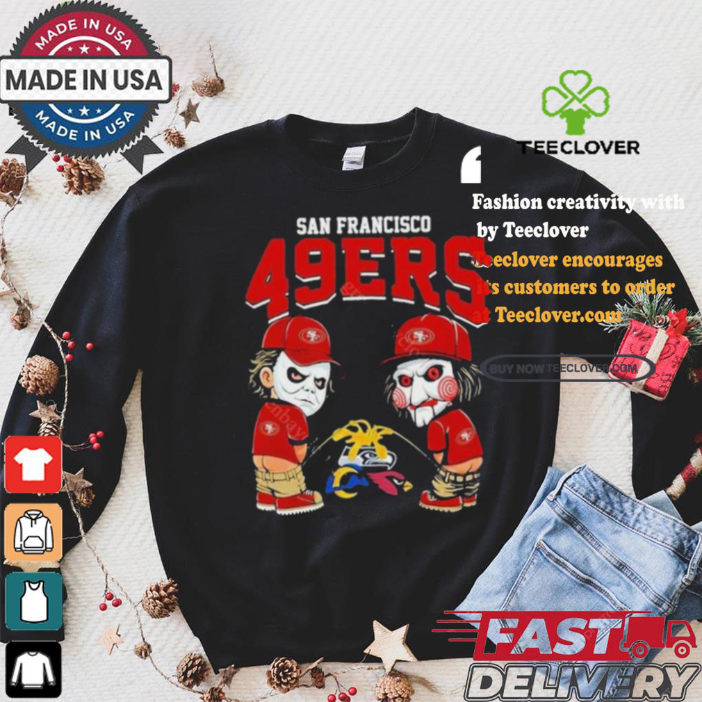 San Francisco 49ers NFL Halloween Peeing Funny Shirt San Francisco 49ers NFL Halloween Peeing Funny Shirt