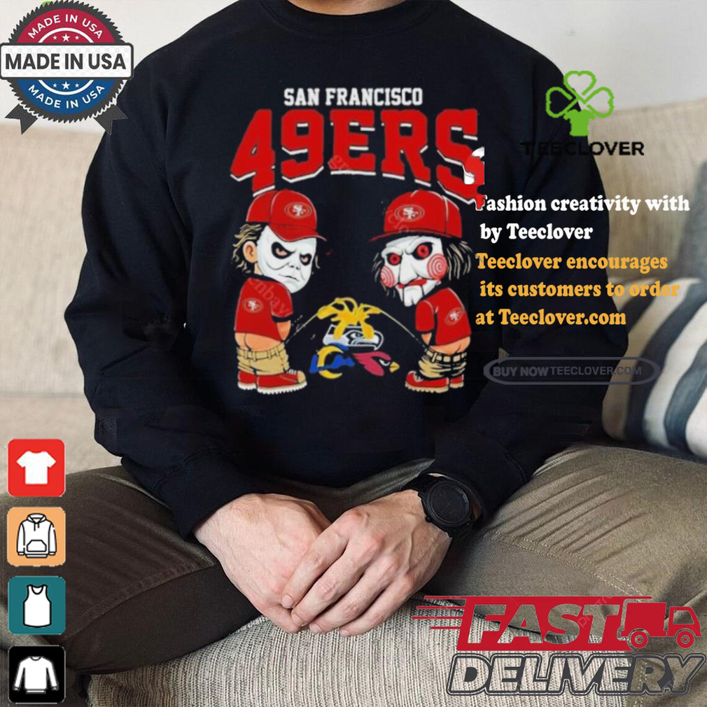 San Francisco 49ers NFL Halloween Peeing Funny Shirt San Francisco 49ers NFL Halloween Peeing Funny Shirt