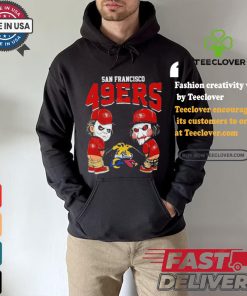 San Francisco 49ers NFL Halloween Peeing Funny Shirt 2 San Francisco 49ers NFL Halloween Peeing Funny Shirt