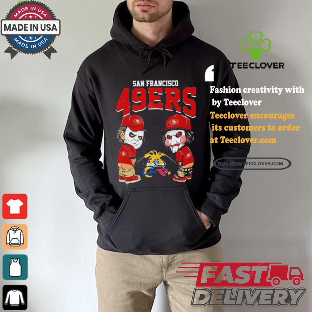 San Francisco 49ers NFL Halloween Peeing Funny Shirt San Francisco 49ers NFL Halloween Peeing Funny Shirt