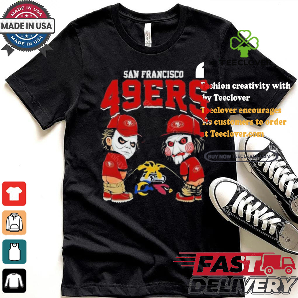 San Francisco 49ers NFL Halloween Peeing Funny Shirt San Francisco 49ers NFL Halloween Peeing Funny Shirt