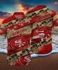 San Francisco 49ers NFL Hawaiian Shirt 3D All Printed Graphic Tropical Pattern Short Sleeve Summer For Fans