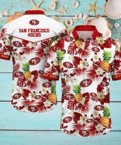 San Francisco 49ers NFL Hawaiian Shirt 3D Printed Tropical Pattern Graphic Hawaii Shirt For Fan Ever
