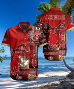 San Francisco 49ers NFL Hawaiian Shirt Skull Printed 3D New Trend Summer For Fans Hot Trend 2023