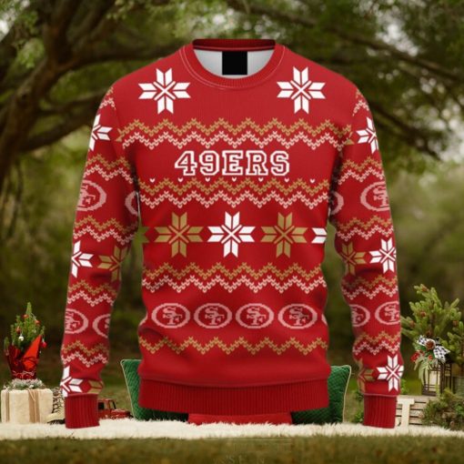 San Francisco 49ers NFL Limited Ugly Sweater Sweatshirt Warm Gift Christmas