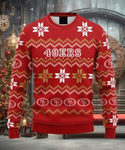 San Francisco 49ers NFL Limited Ugly Sweater Sweatshirt Warm Gift Christmas