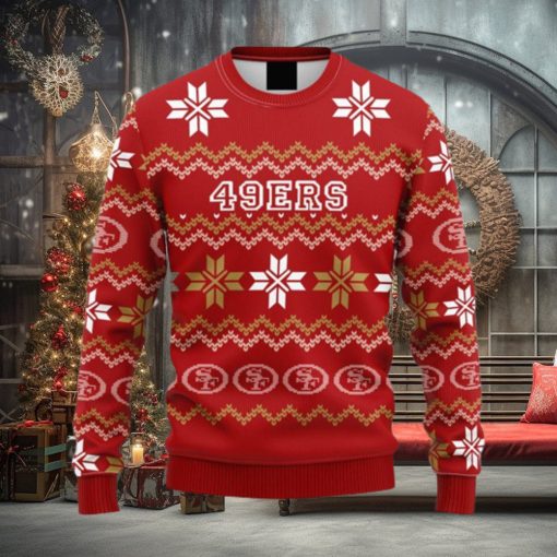 San Francisco 49ers NFL Limited Ugly Sweater Sweatshirt Warm Gift Christmas