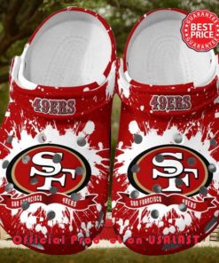 San Francisco 49ers NFL New For This Season Trending Crocs Clogs Shoes