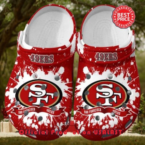 San Francisco 49ers NFL New For This Season Trending Crocs Clogs Shoes