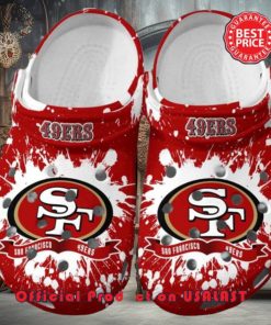 San Francisco 49ers NFL New For This Season Trending Crocs Clogs Shoes