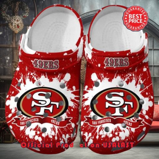 San Francisco 49ers NFL New For This Season Trending Crocs Clogs Shoes