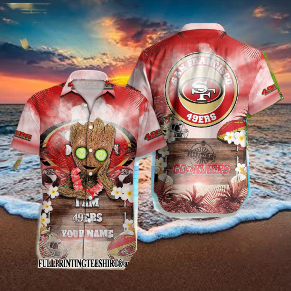 San Francisco 49ers NFL New Outfit Full Printed Hawaiian San Francisco 49ers NFL New Outfit Full Printed Hawaiian