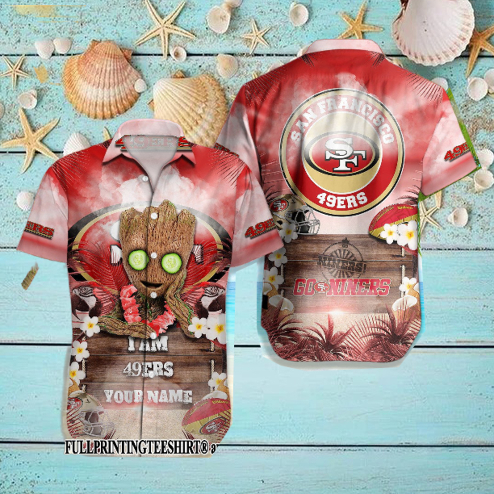 San Francisco 49ers NFL New Outfit Full Printed Hawaiian San Francisco 49ers NFL New Outfit Full Printed Hawaiian