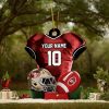 Atlanta Falcons NFL Sport Ornament Custom Your Name And Number