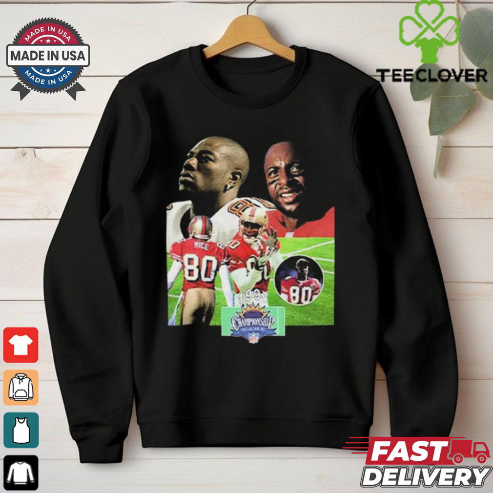 San Francisco 49ers NFL Terrell Owens And Jerry Rice t shirt San Francisco 49ers NFL Terrell Owens And Jerry Rice t shirt