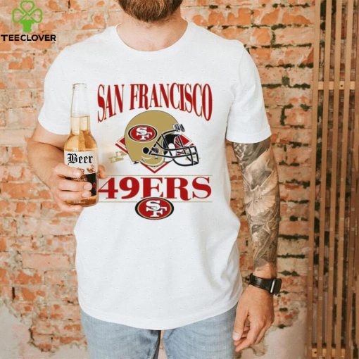 San Francisco 49ers NFL helmet logo retro hoodie, sweater, longsleeve, shirt v-neck, t-shirt