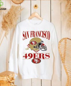 San Francisco 49ers NFL helmet logo retro hoodie, sweater, longsleeve, shirt v-neck, t-shirt