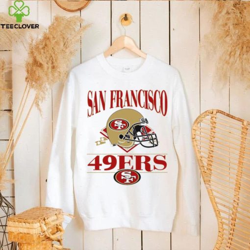 San Francisco 49ers NFL helmet logo retro hoodie, sweater, longsleeve, shirt v-neck, t-shirt