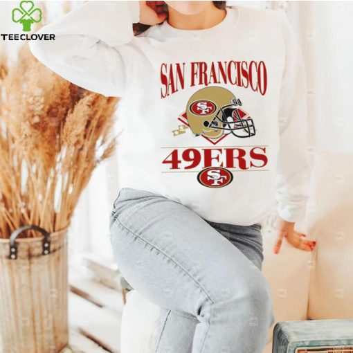 San Francisco 49ers NFL helmet logo retro hoodie, sweater, longsleeve, shirt v-neck, t-shirt