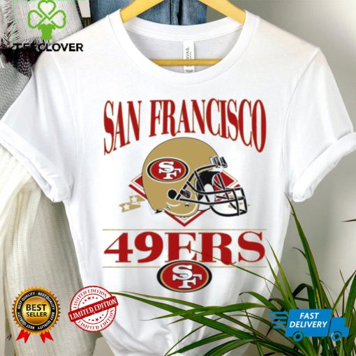 San Francisco 49ers NFL helmet logo retro hoodie, sweater, longsleeve, shirt v-neck, t-shirt