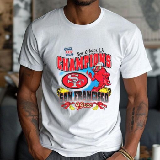 San Francisco 49ers New Orleans Super Bowl Xxiv Champion Shirt