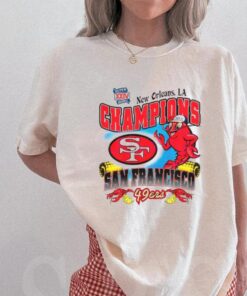 San Francisco 49ers New Orleans Super Bowl Xxiv Champion Shirt