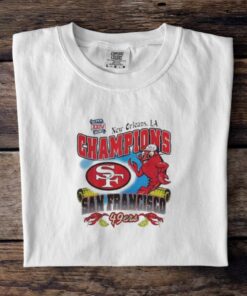 San Francisco 49ers New Orleans Super Bowl Xxiv Champion T Shirt