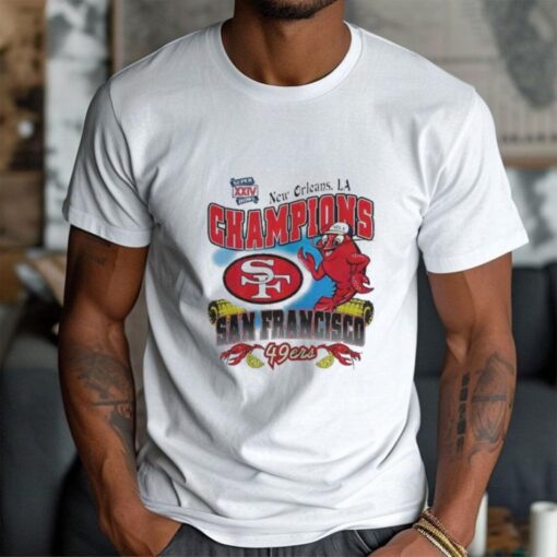 San Francisco 49ers New Orleans Super Bowl Xxiv Champion T Shirt