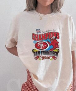 San Francisco 49ers New Orleans Super Bowl Xxiv Champion T Shirt