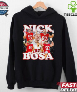 San Francisco 49ers Nick Bosa “Niners Collage” shirt 2 San Francisco 49ers Nick Bosa “Niners Collage” shirt