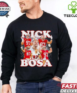 San Francisco 49ers Nick Bosa “Niners Collage” shirt 3 San Francisco 49ers Nick Bosa “Niners Collage” shirt
