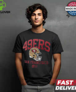 San Francisco 49ers Nike Anthracite Helmet Essential T Shirt