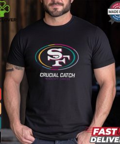 San Francisco 49ers Nike Black 2024 NFL Crucial Catch T Shirt