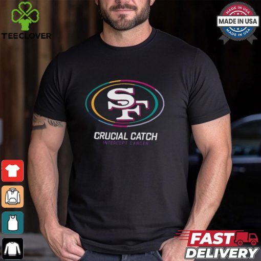 San Francisco 49ers Nike Black 2024 NFL Crucial Catch T Shirt