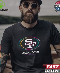 San Francisco 49ers Nike Black 2024 NFL Crucial Catch T Shirt