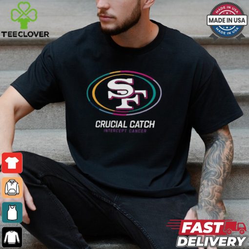 San Francisco 49ers Nike Black 2024 NFL Crucial Catch T Shirt