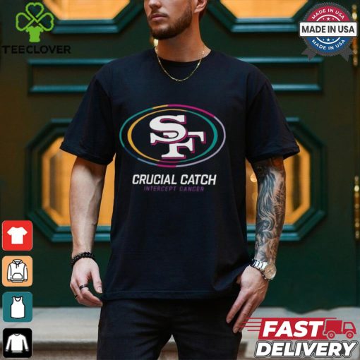 San Francisco 49ers Nike Black 2024 NFL Crucial Catch T Shirt