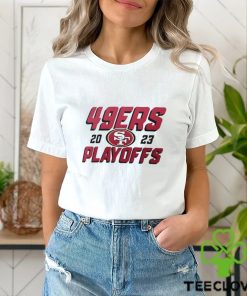 San Francisco 49ers Nike Gray 2023 NFL Playoffs Iconic T Shirt