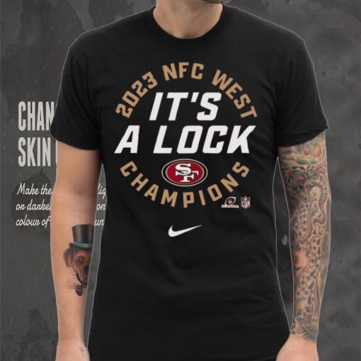 San Francisco 49ers Nike Toddler 2023 NFC West Division Champions T Shirt